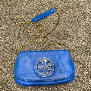 Blue Reva crossbody clutch Tory Burch
